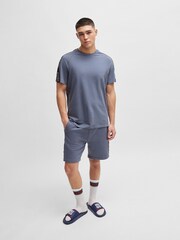 HUGO Relaxed-Fit T-Shirt in Stretch Cotton With Logo Tape - Image 2 of 5