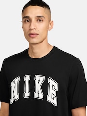 Nike Black Sportswear Club Graphic T-Shirt - Image 3 of 3