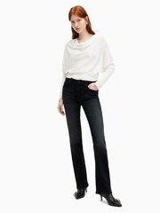 AllSaints White Ridley M Crop Jumper - Image 4 of 6