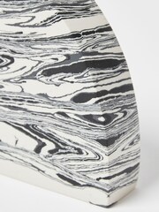 Oliver Bonas White Marble Book Ends - Image 2 of 4