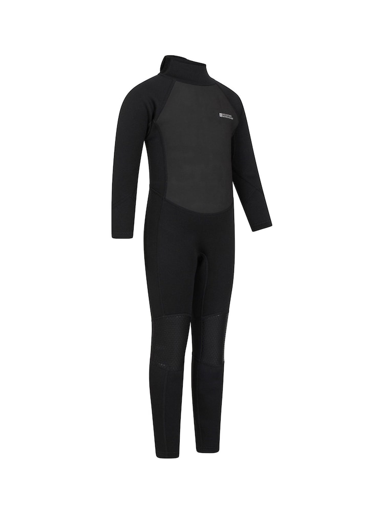 Mountain Warehouse Black Kids Full Length 2.5mm Neoprene Wetsuit - Image 2 of 5 Mountain Warehouse Black Kids Full Length 2.5mm Neoprene Wetsuit - Image 2 of 5