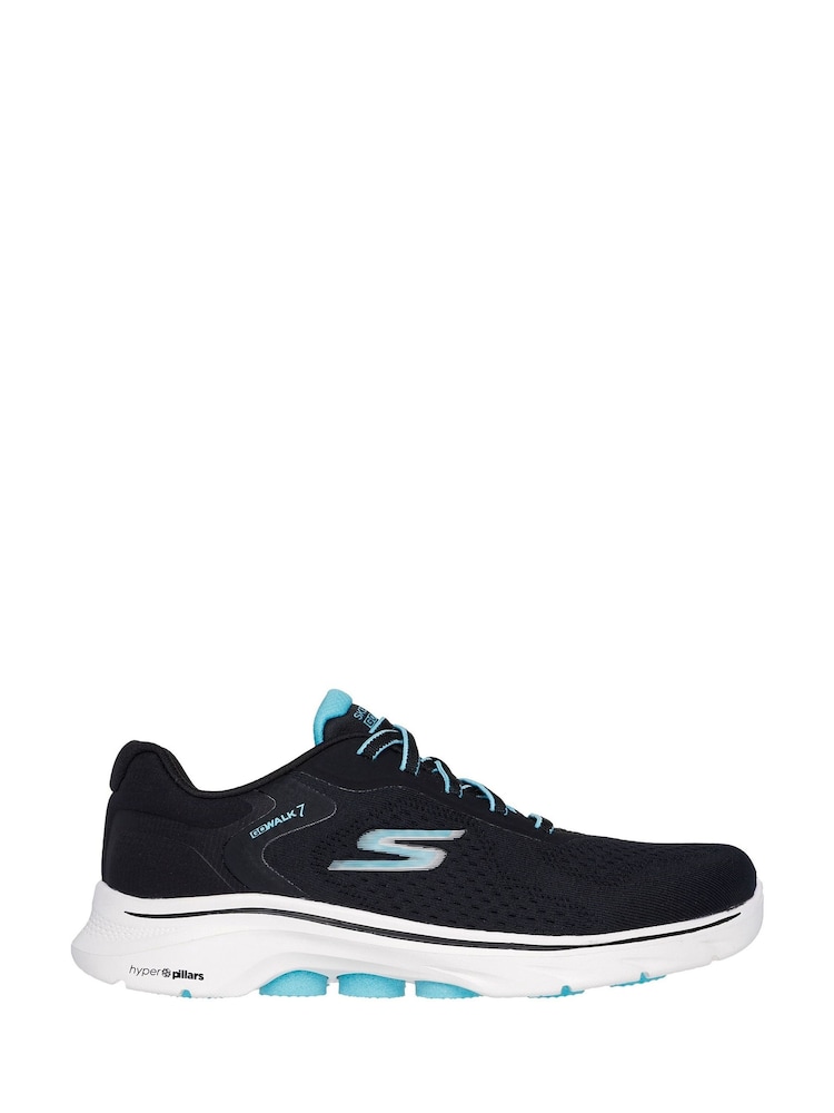 Negro - Skechers Go Walk 7 Cosmic Waves Trainers - Imagen 2 de 3 Negro - Skechers Go Walk 7 Cosmic Waves Trainers - Imagen 2 de 3