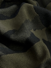 Green Camouflage Scrunch Seamless Leggings - Image 8 of 8