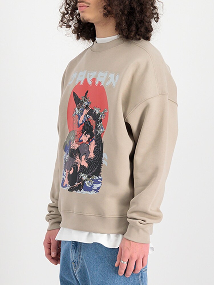 Alpha Industries Japan Warrior 100% Cotton Sweater - Image 2 of 4