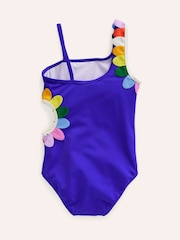 Boden Blue Cut Out Flower Swimsuit - Image 2 of 3