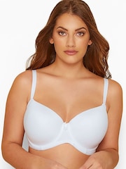 Yours Curve Black Moulded T-Shirt Bra 2 Pack - Image 2 of 3