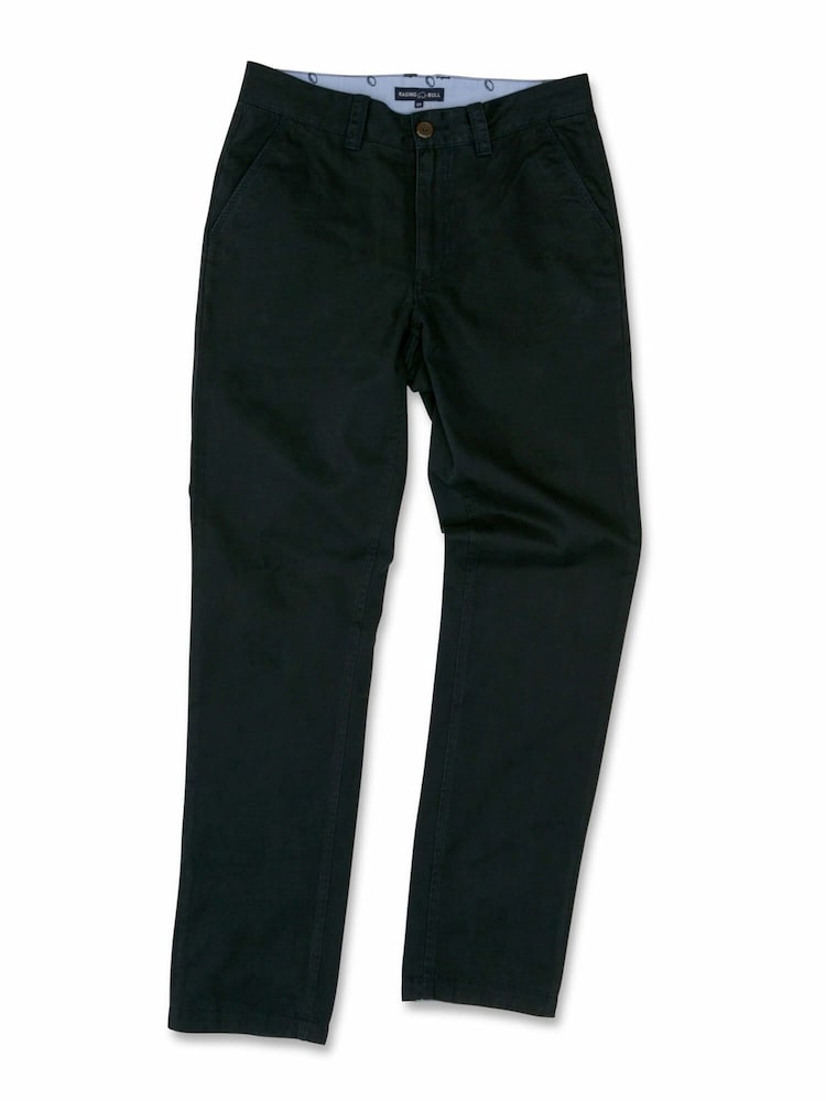 Raging Bull Blue Tapered Chino Trousers - Image 2 of 4