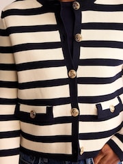 Boden Cream Holly Knitted Cardigan - Image 2 of 7