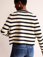Boden Cream Holly Knitted Cardigan - Image 3 of 7