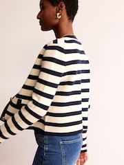 Boden Cream Holly Knitted Cardigan - Image 4 of 7