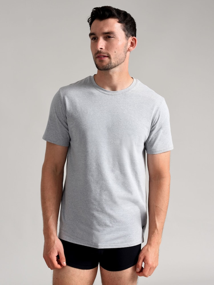 Ted Baker Black Crew Neck T-Shirts 3 Pack - Image 2 of 7