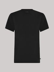 Ted Baker Black Crew Neck T-Shirts 3 Pack - Image 6 of 7