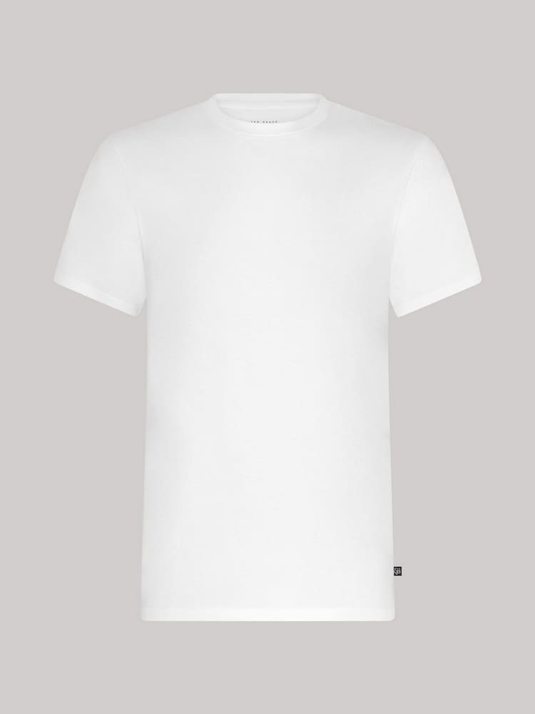 Ted Baker Black Crew Neck T-Shirts 3 Pack - Image 8 of 8 Ted Baker Black Crew Neck T-Shirts 3 Pack - Image 8 of 8