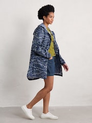 Seasalt Cornwall Blue Pack It Jacket - Image 2 of 5