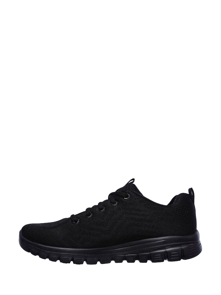 Черный - Skechers Graceful Get Connected Sports - Изображение 2 из 5