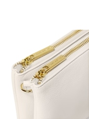 Katie Loxton White Duo Zip Clutch Bag - Image 4 of 4