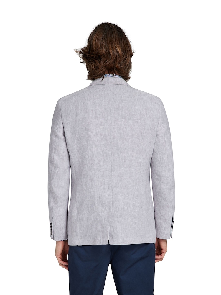 Raging Bull Grey Linen Blazer - Image 2 of 8