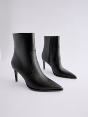 Black Forever Comfort® Skinny Heeled Ankle Boots - Image 4 of 9