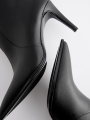 Black Forever Comfort® Skinny Heeled Ankle Boots - Image 9 of 9