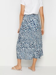 M&Co Printed Tiered Tie Waist Skirt - Image 3 of 5