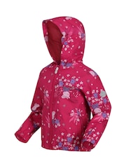 Regatta Salmon Pink Peppa Pig Muddy Puddle Waterproof Jacket - Image 1 of 4