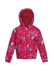 Regatta Salmon Pink Peppa Pig Muddy Puddle Waterproof Jacket - Image 2 of 4