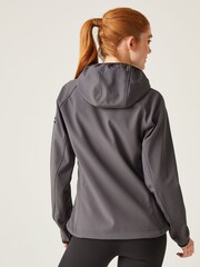 Regatta Grey Womens Arec III Full Zip Hooded Jacket - Image 2 of 9