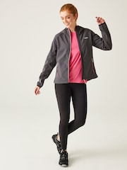 Regatta Grey Womens Arec III Full Zip Hooded Jacket - Image 3 of 9