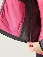 Regatta Grey Womens Arec III Full Zip Hooded Jacket - Image 6 of 9