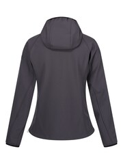 Regatta Grey Womens Arec III Full Zip Hooded Jacket - Image 8 of 9
