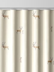 Sophie Allport Natural Stags Made to Measure 100% Cotton Curtains - Image 8 of 9