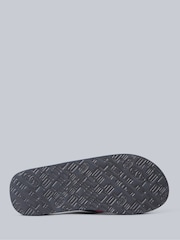 Animal Navy Blue Womens Swish Flip Flops - Image 3 of 5