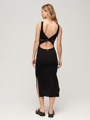 Superdry Midi-Jersey-Passform-Kleid - Bild 2 von 5