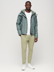 Superdry Green Sport Tech Logo Tapered Joggers - Image 3 of 4