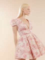 Bardot Pink Tamarin Broderie Mini Dress - Image 1 of 4