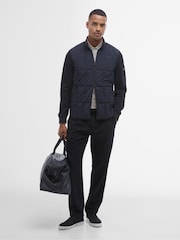 Barbour® International Otto Baffle Quilted Black Jacket - Image 3 of 7