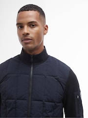 Barbour® International Otto Baffle Quilted Black Jacket - Image 4 of 7