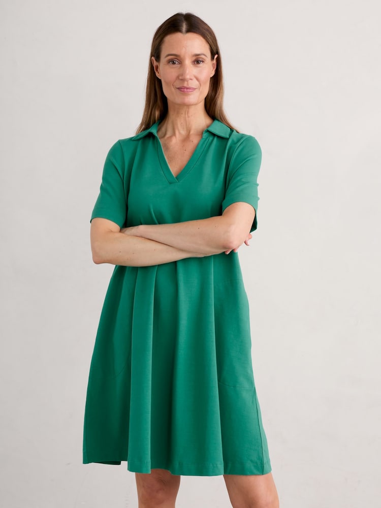 Seasalt Cornwall Green Sea Pool Dress - Image 1 of 5