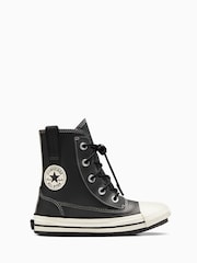 Converse Black Chuck Taylor Waterproof Junior Berkshire Boots - Image 1 of 8