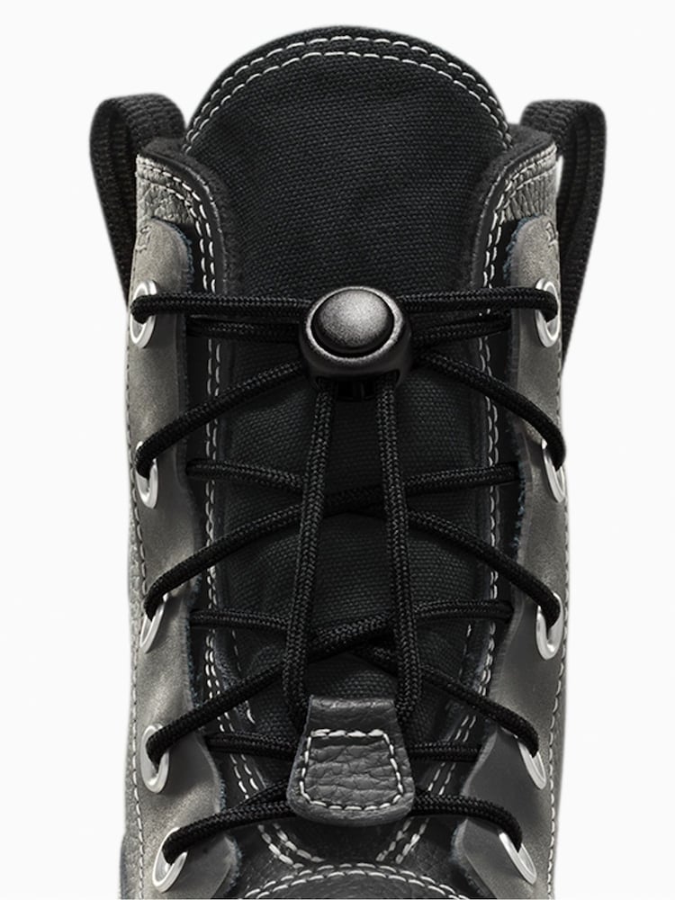 Converse Black Chuck Taylor Waterproof Junior Berkshire Boots - Image 8 of 8