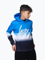 Hype. Boys Blue Multi Changing Skies Fade Hoodie - Imagen 1 de 4