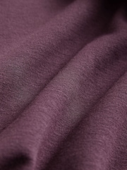 Burgundy Red Modal Blend Half Zip Top - Image 7 of 8