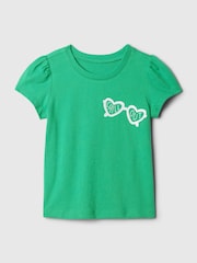 Gap Green Summer Graphic Short Sleeve T-Shirt (Newborn-5yrs) - Image 1 of 2