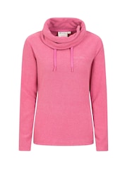 Mountain Warehouse Pink Womens Hebridean Cowl Neck Fleece - Image 1 of 5