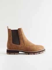 Tan Brown Extra Wide Fit Forever Comfort® Chelsea Boots - Image 2 of 5