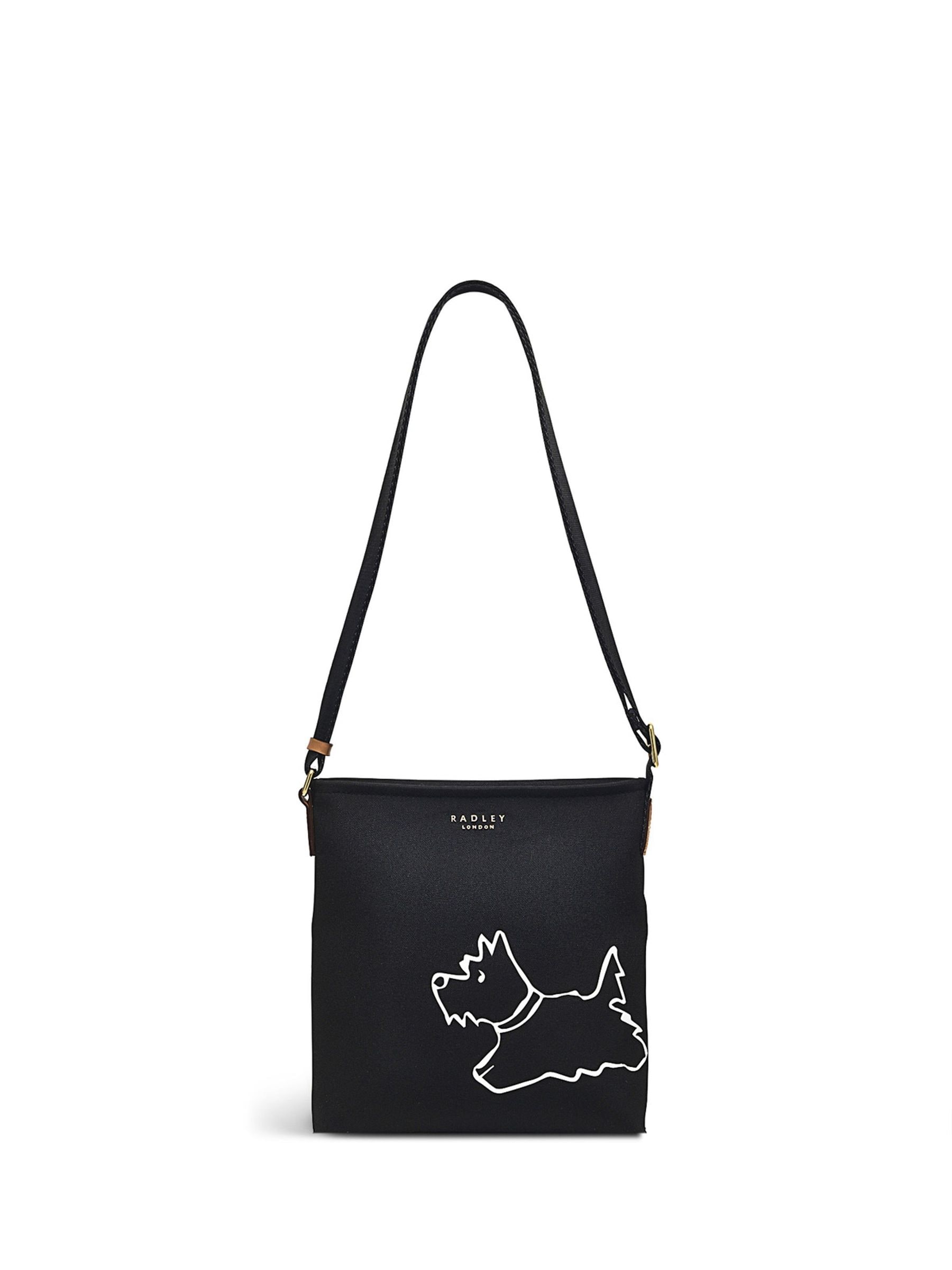 Buy Radley London Palace Gardens Small Zip Top Cross Body Black Bag from Next Luxembourg