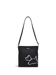 Radley London Palace Gardens Small Zip-Top Cross-Body Black Bag - Image 1 of 4