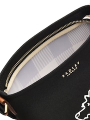 Radley London Palace Gardens Small Zip-Top Cross-Body Black Bag - Image 3 of 4