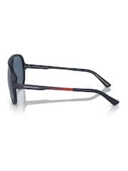 Armani Exchange Blue Ax4133S Phantos Sunglasses - Image 3 of 5