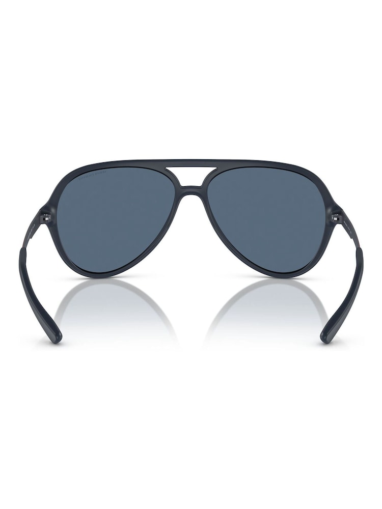 Armani Exchange Blue Ax4133S Phantos Sunglasses - Image 4 of 5